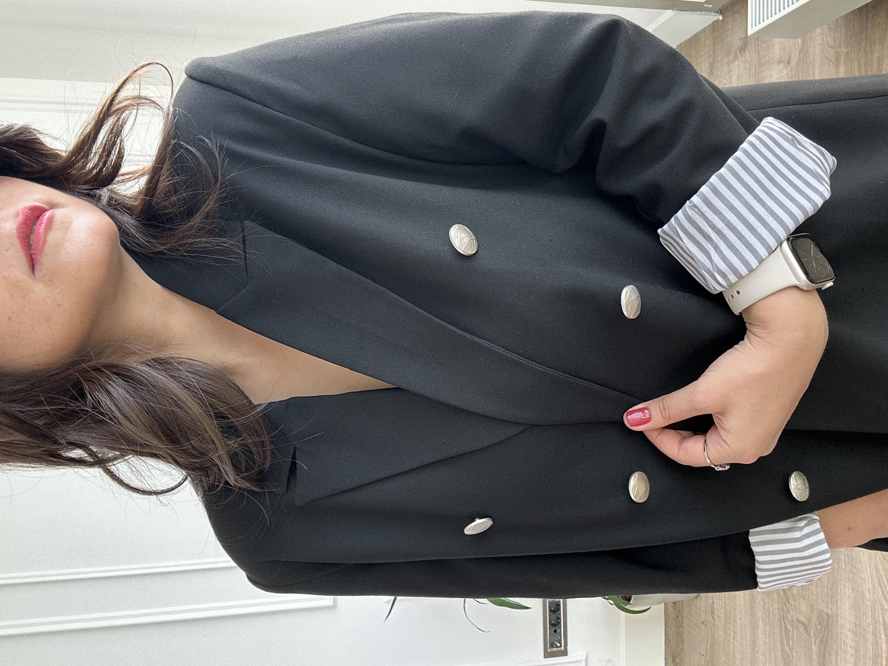 Siyah Blazer Ceket