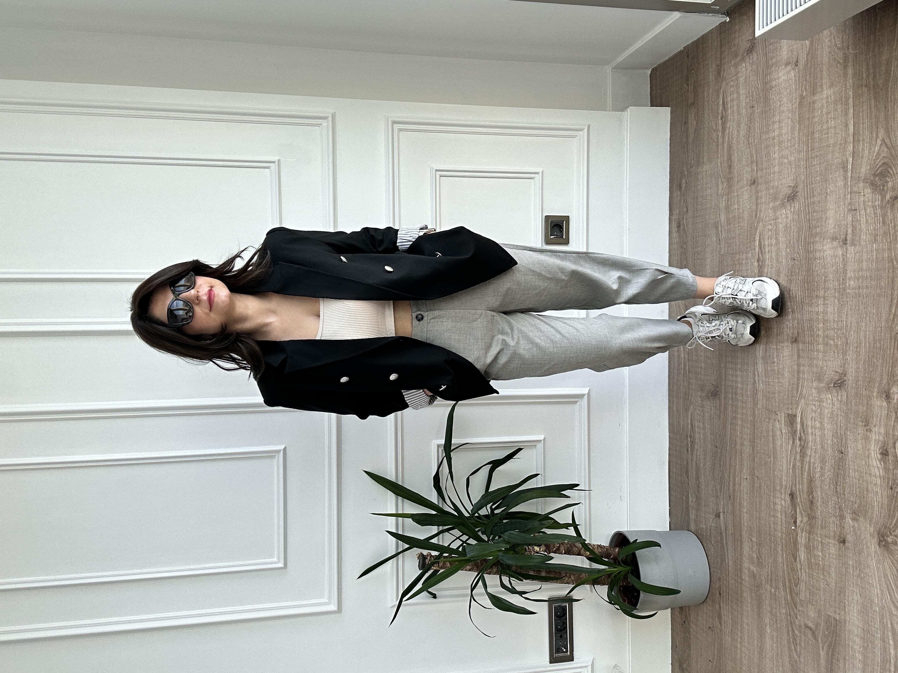Siyah Blazer Ceket