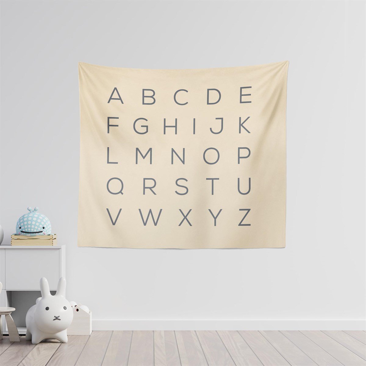  Alphabet Duvar Örtüsü