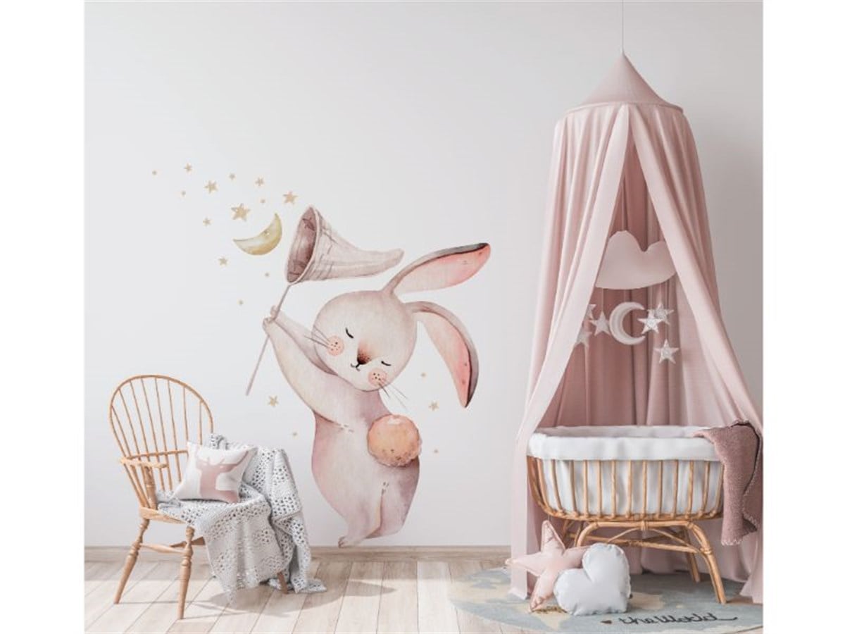 Catching Stars Sticker Duvar Etiketi