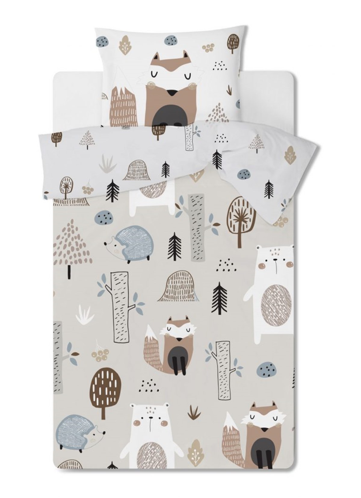  Forest Life Tek Kişilik Nevresim Takımı