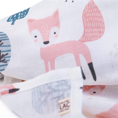  Fox Theme Müslin Örtü