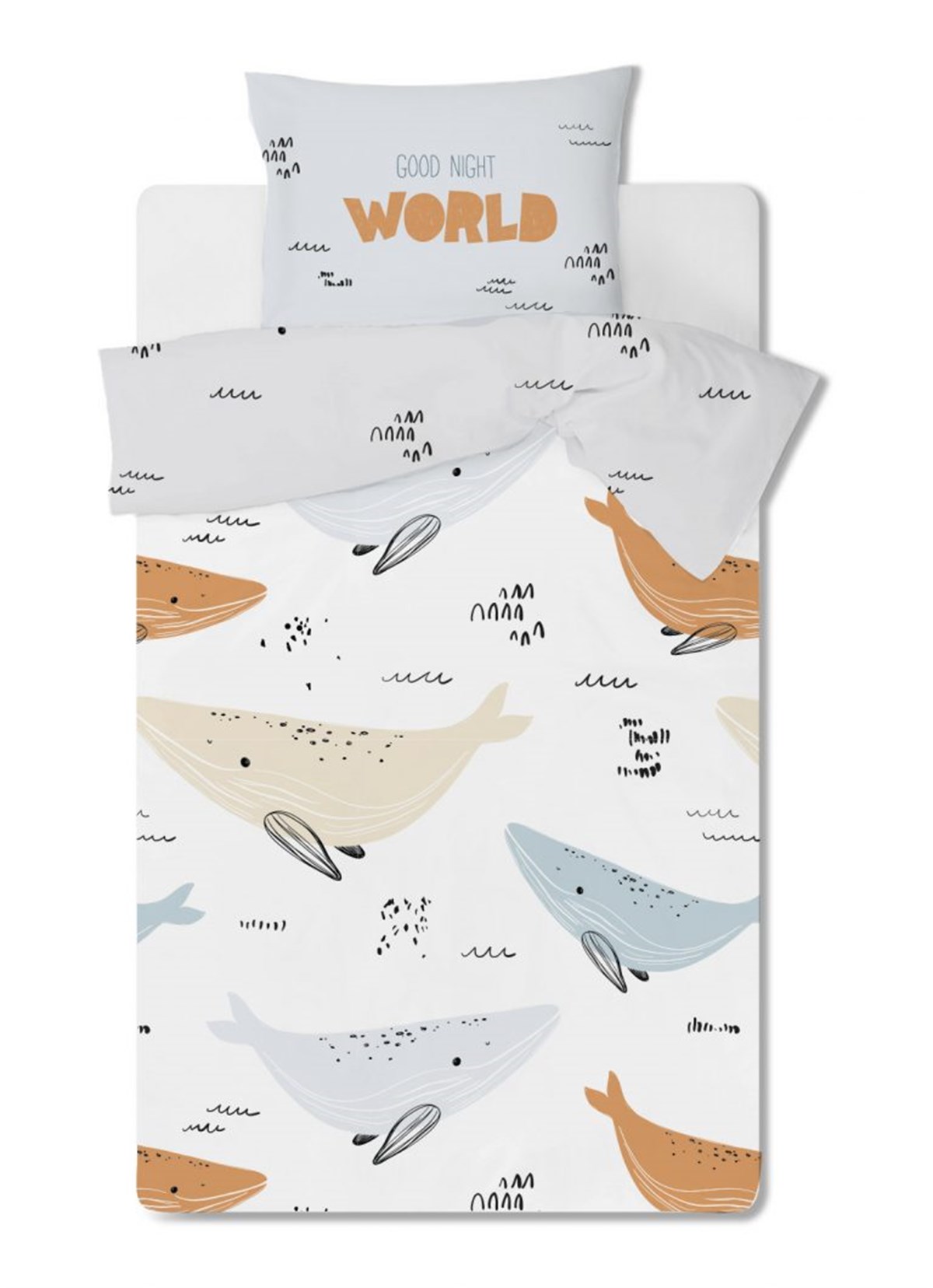  Sea World Tek Kişilik Nevresim Takımı