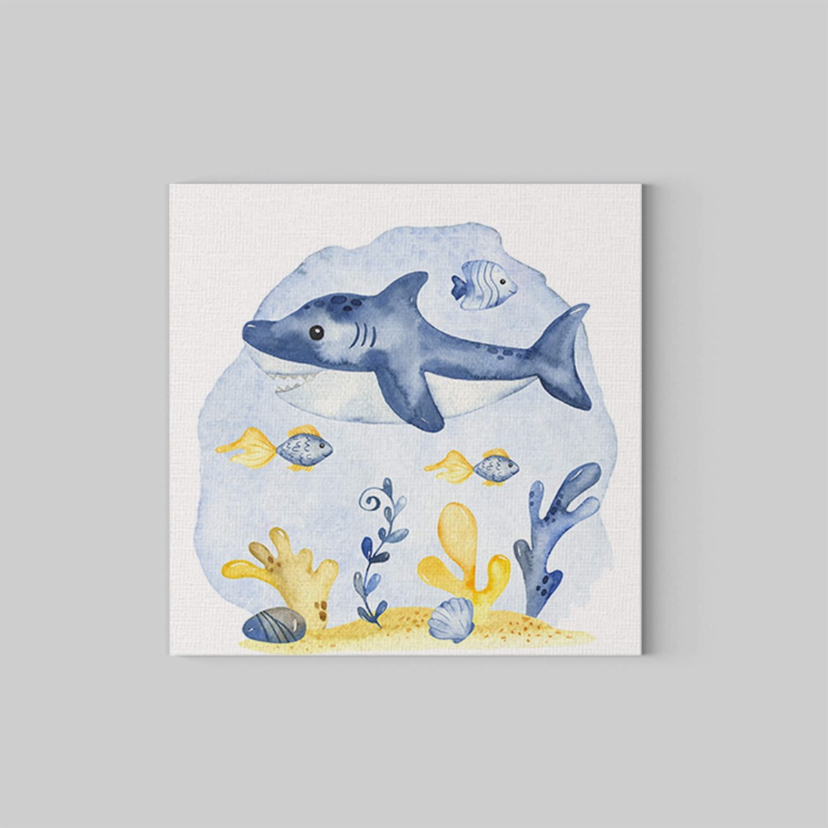  Shark Kanvas Tablo