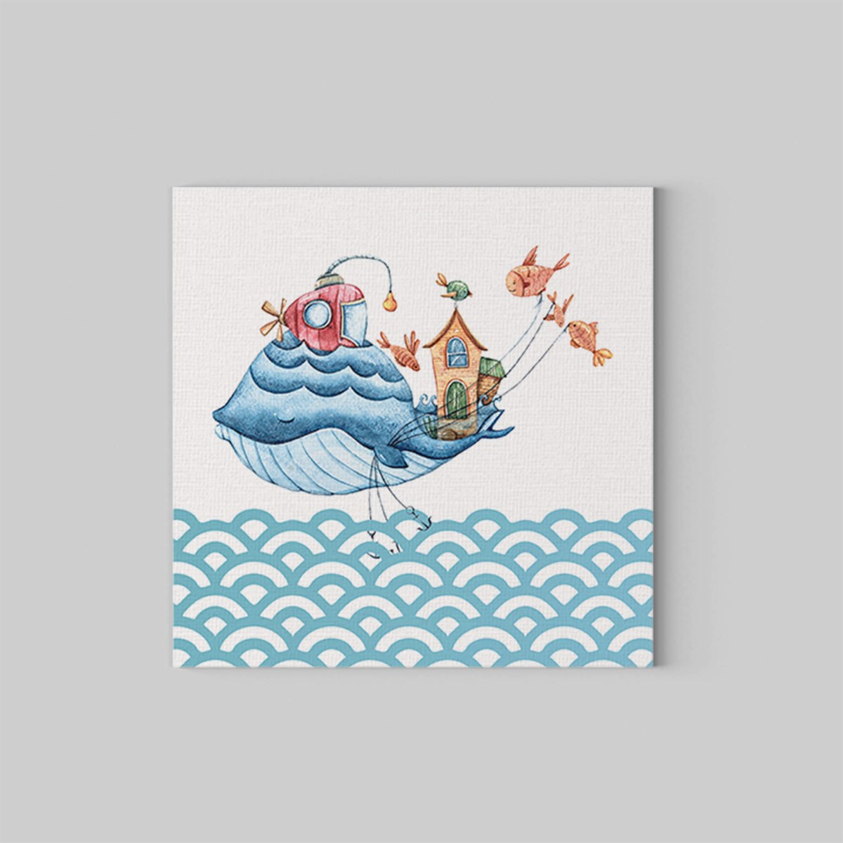  Swimmer Kanvas Tablo