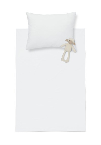 Light Grey Bebek Lastikli Çarşaf Seti