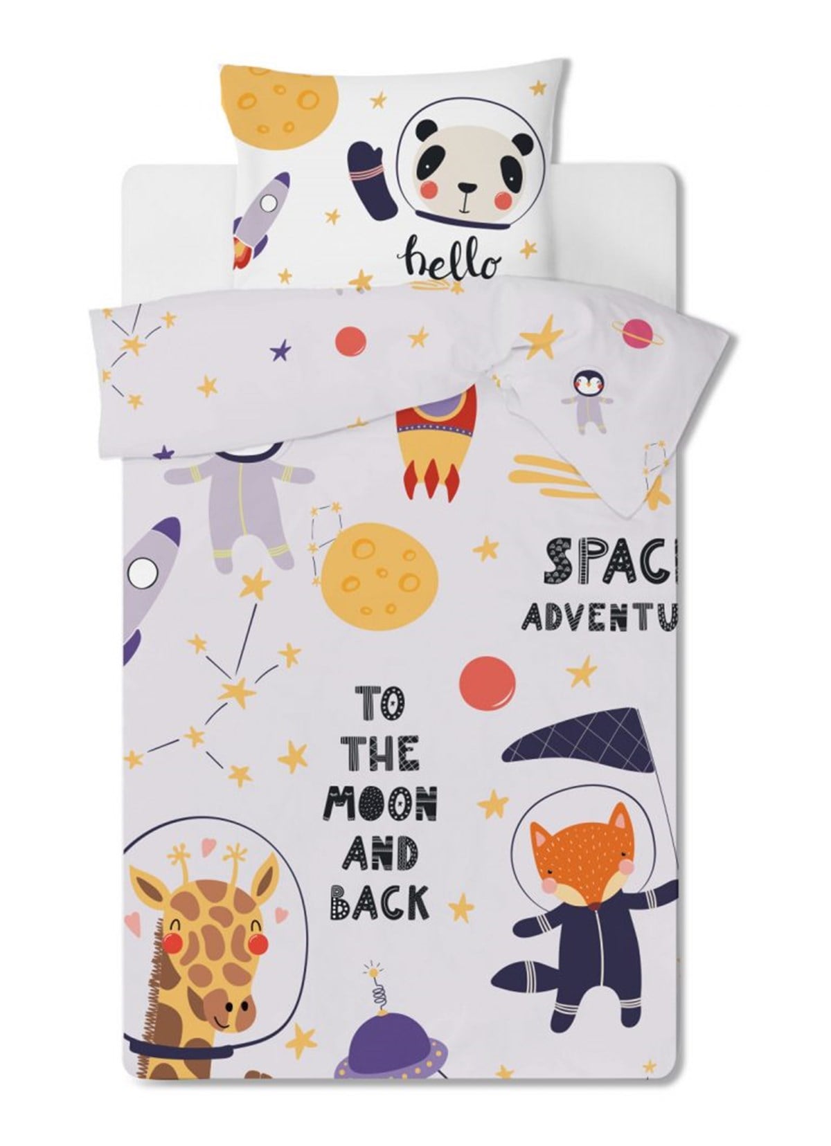 Space Effect Tek Kişilik Nevresim Takımı