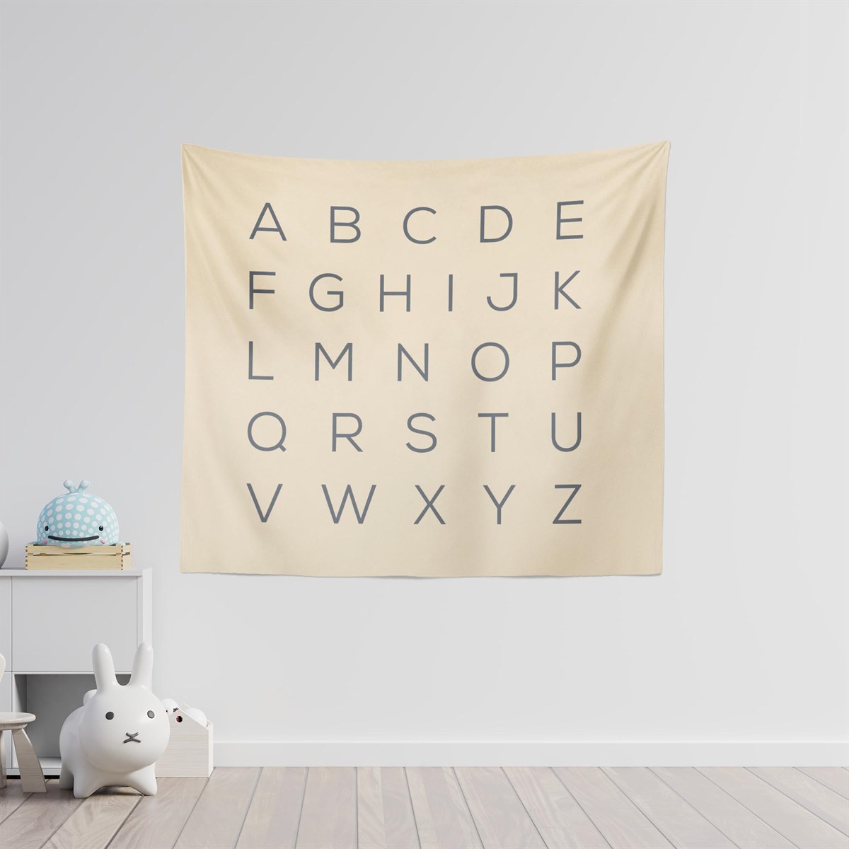  Alphabet Duvar Örtüsü