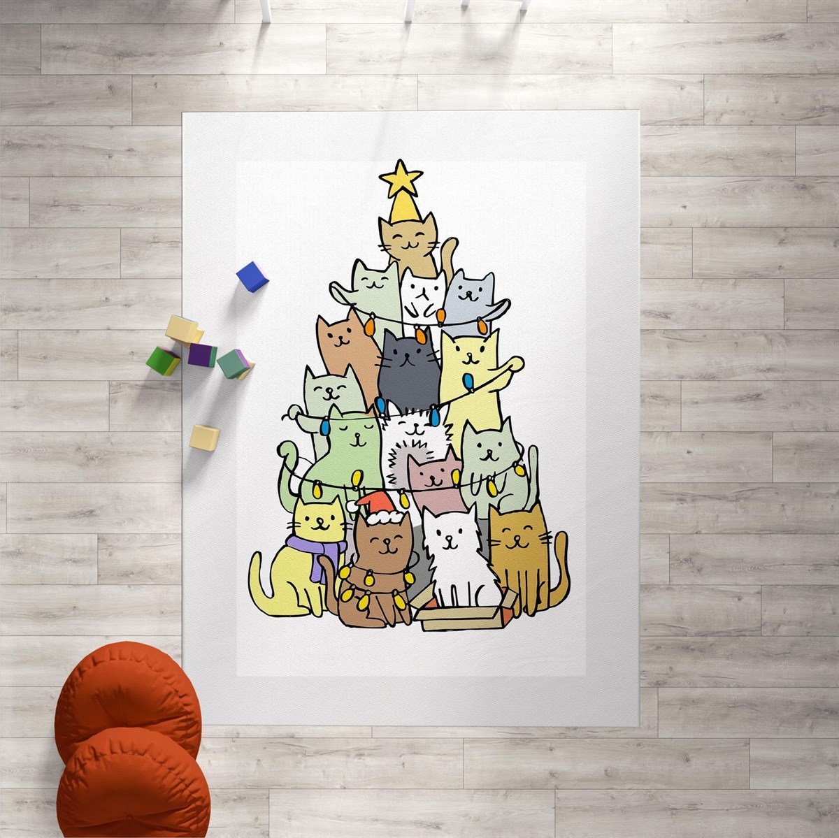  Cat Tree Halı