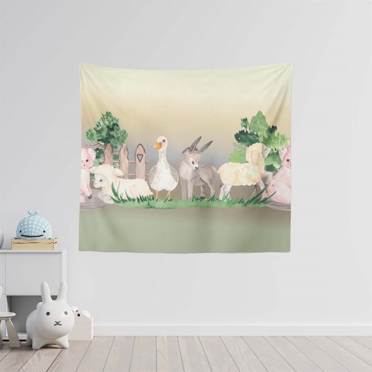  Farm Duvar Örtüsü