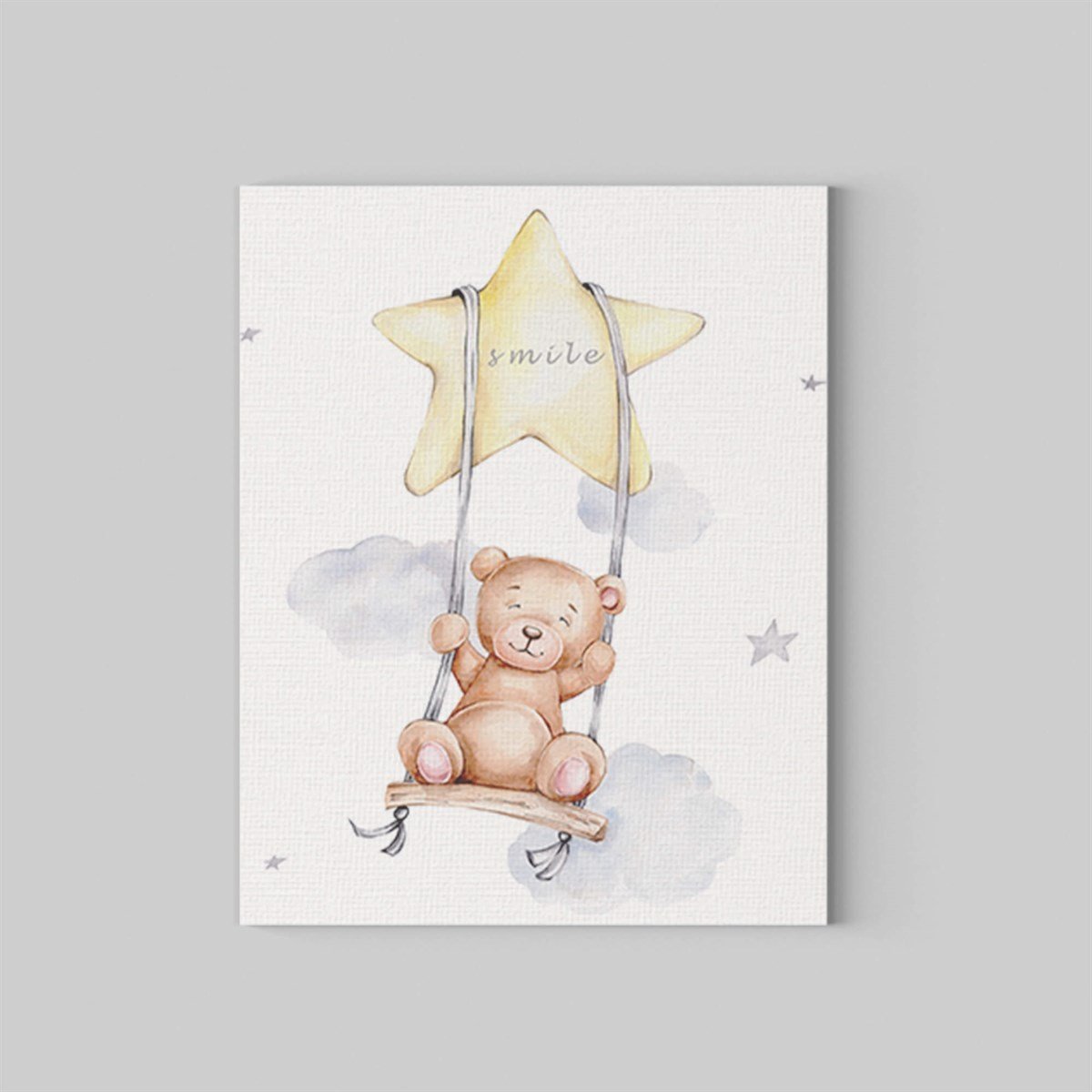  Firstly Smile Kanvas Tablo
