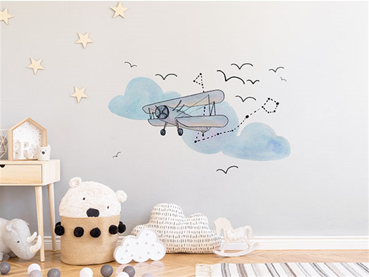  Fly Sticker Duvar Etiketi