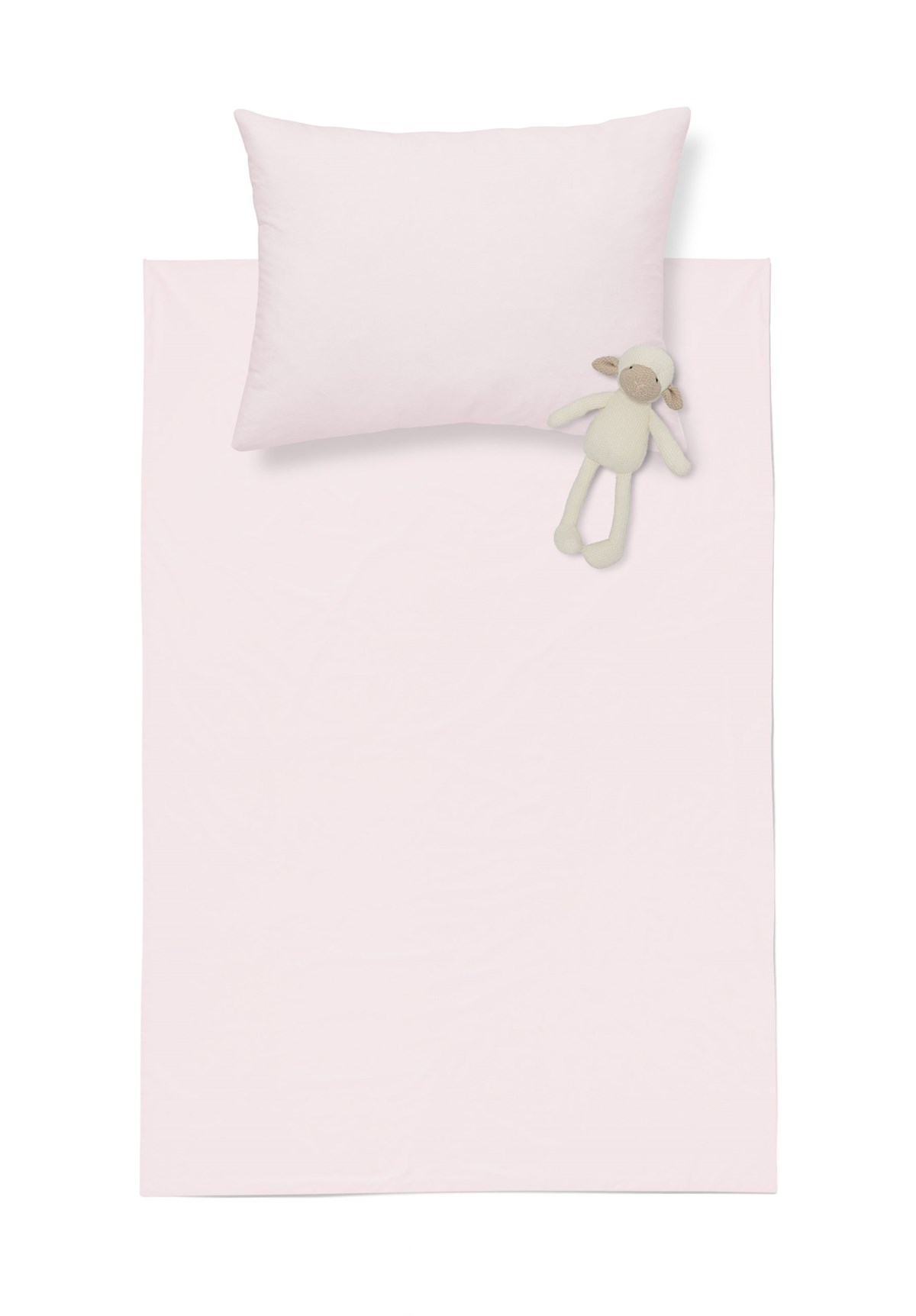  Light Pink Tek Kişilik Lastikli Çarşaf Seti