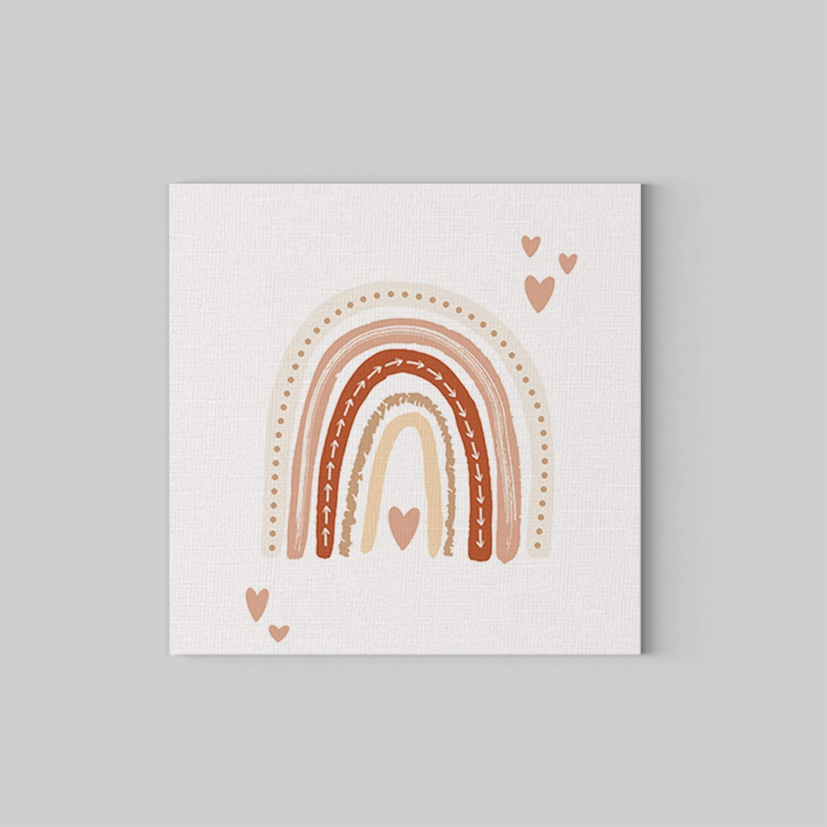  Soft Rainbow Kanvas Tablo