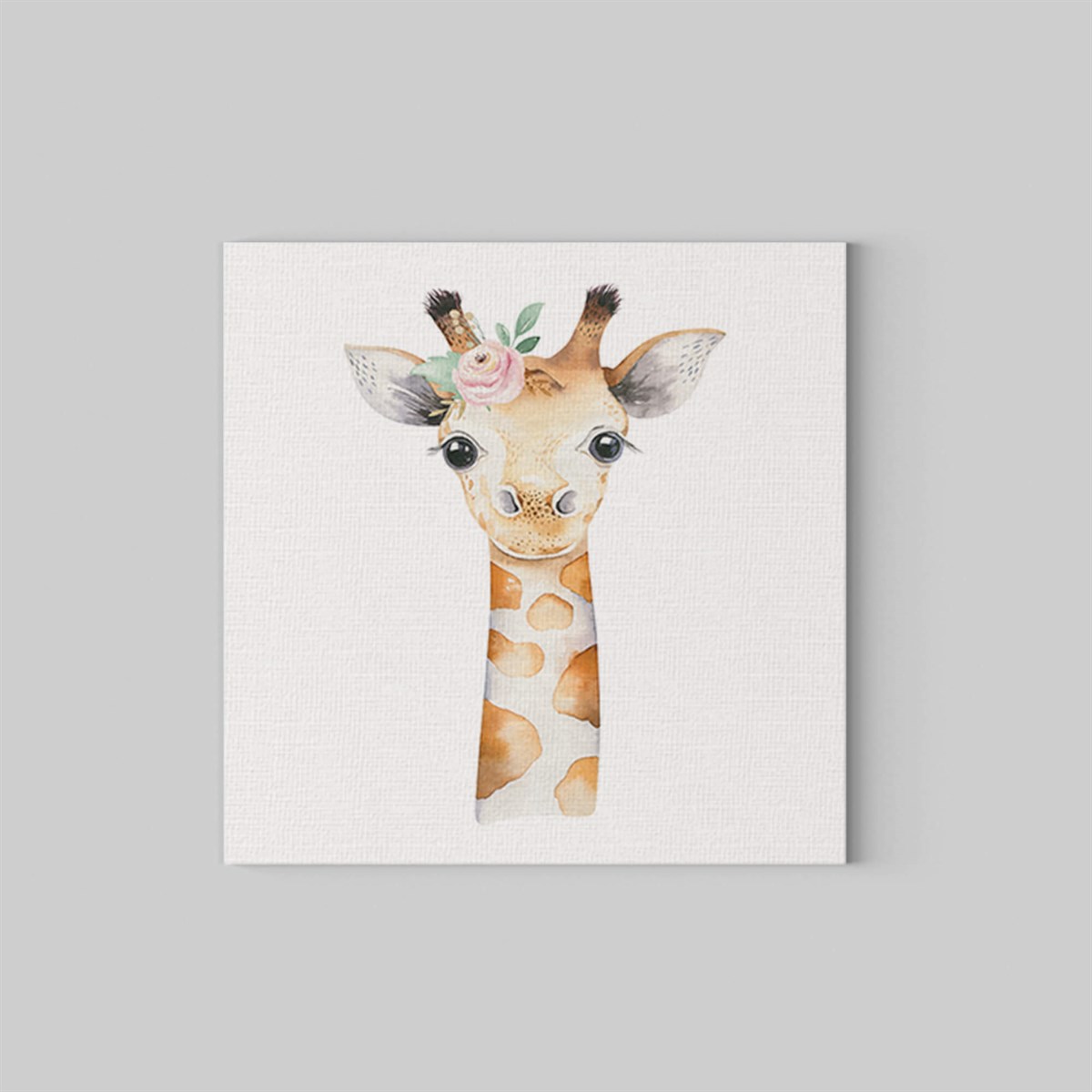 Giraffe Kanvas Tablo