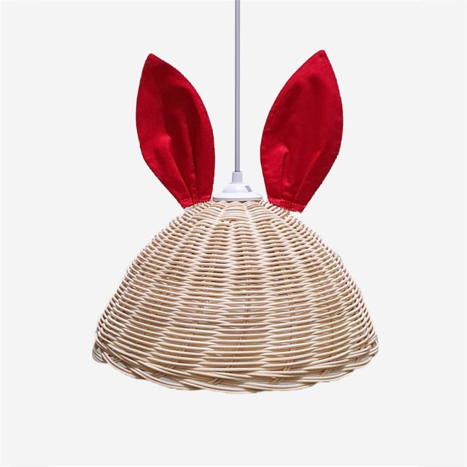 Kırmızı Tavşan Kulak Avize