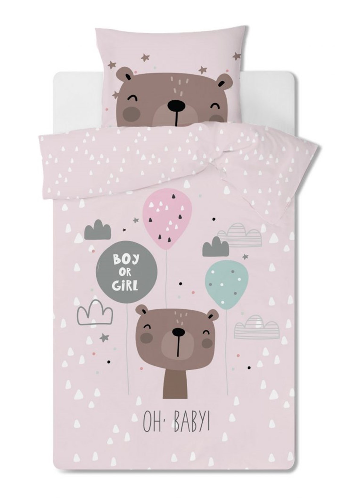 Magical Pink Tek Kişilik Nevresim Takımı