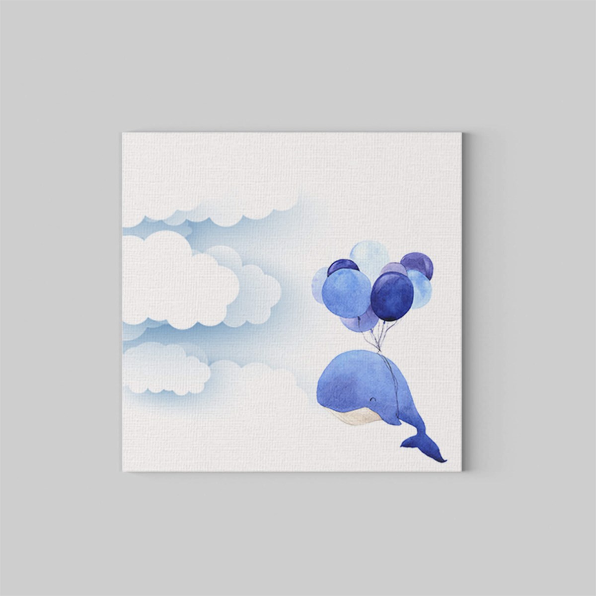 Whale Kanvas Tablo
