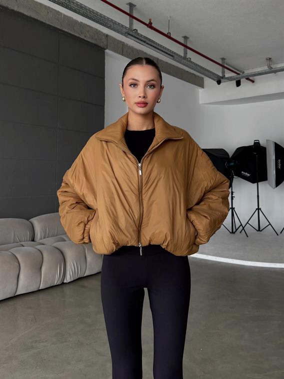 Frova Kahve Şişme Mont