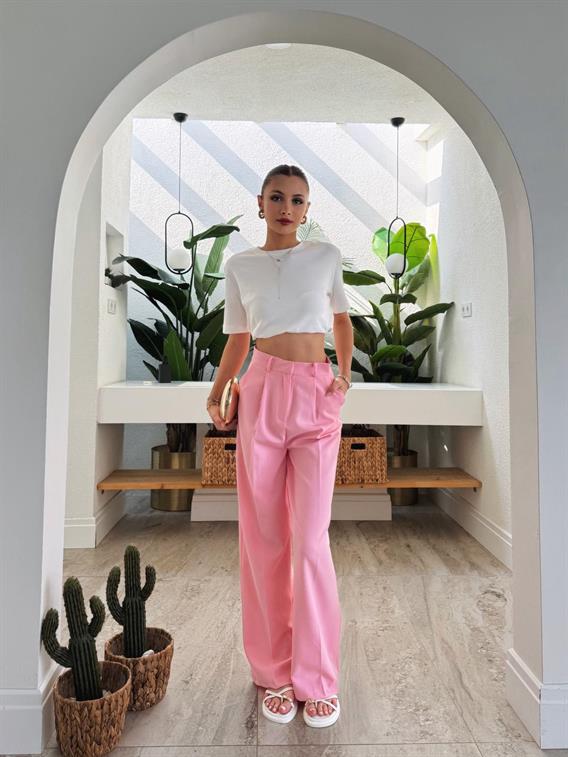 Mikko Pembe Palazzo Pantolon