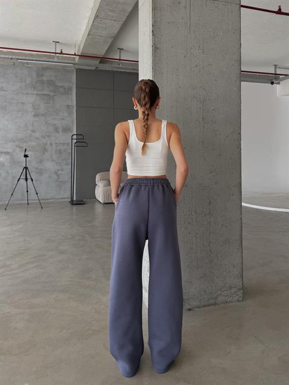 OW Baggy Oversize Antrasit Eşofman Altı