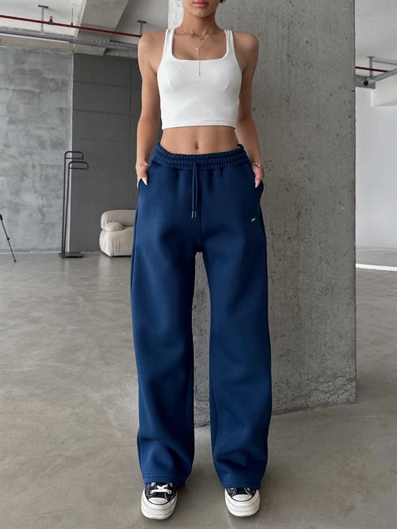 OW Baggy Oversize Lacivert Eşofman Altı