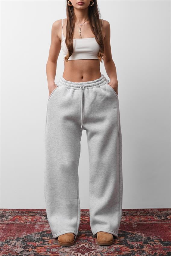 OW Oversize Karmelanj Düz Paça Tek Alt