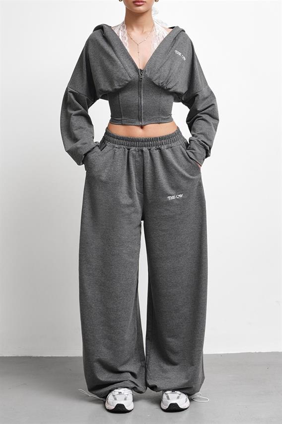 THEOW Oversize Grimelanj Stoperli Eşofman Altı