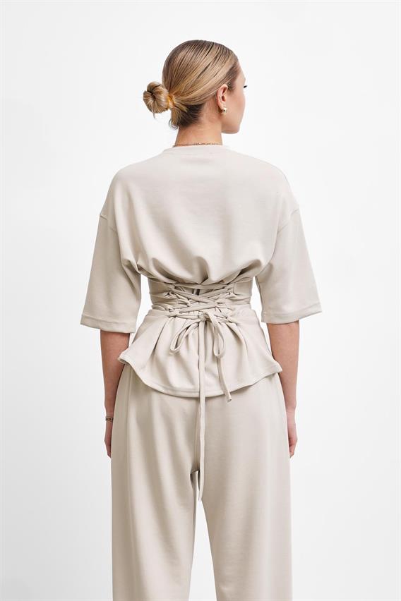 THEOW Willow Belden Bağlama Detay Modal Taş Takım 