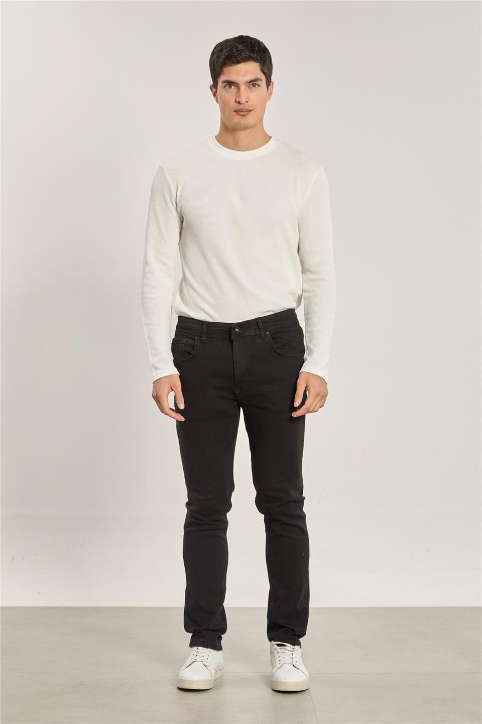 Regular fit jean pantolon-BOLERO-5048 - Siyah