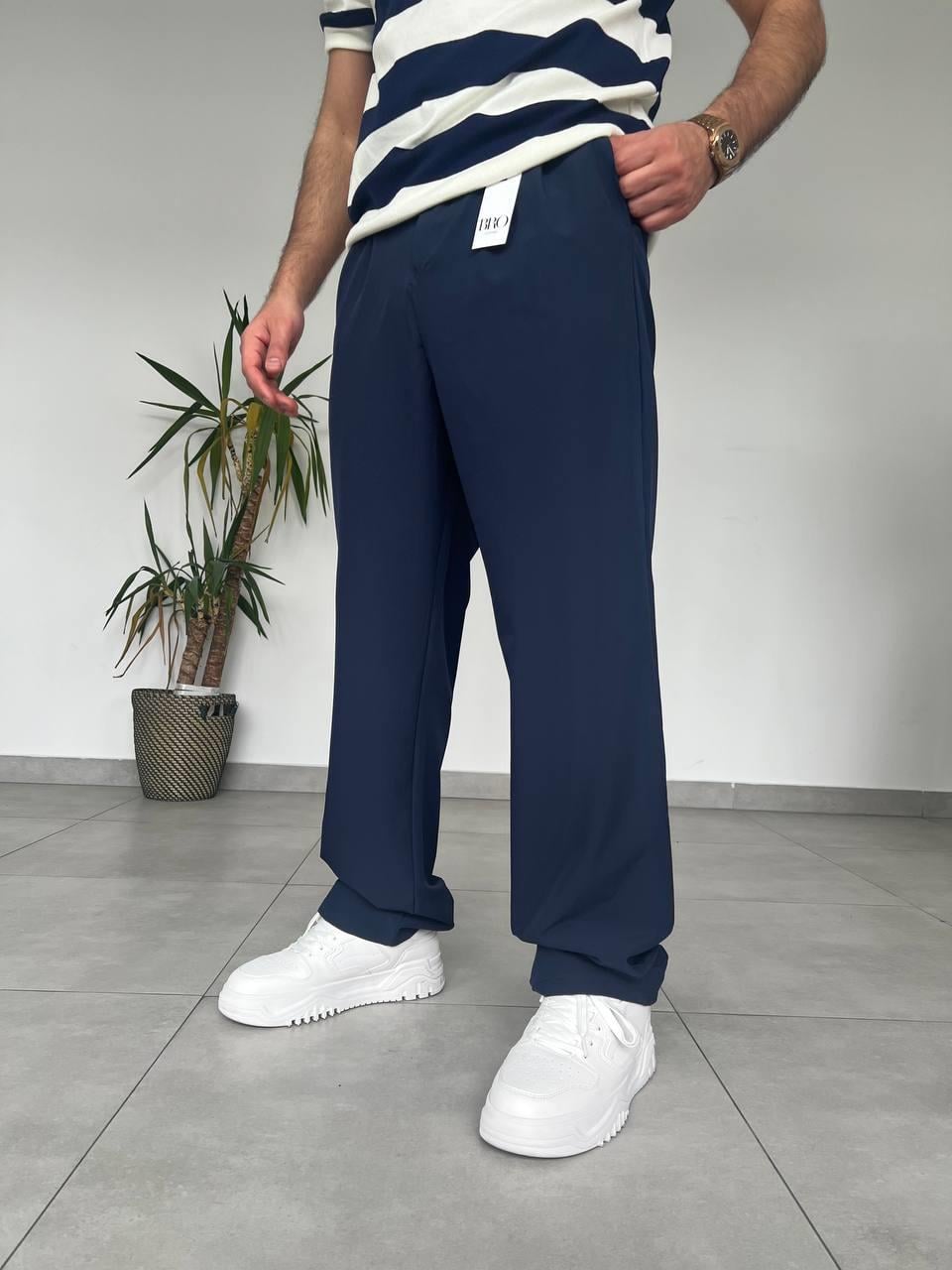 BAGGY PARAŞÜT PANTOLON-4031 - LACİVERT