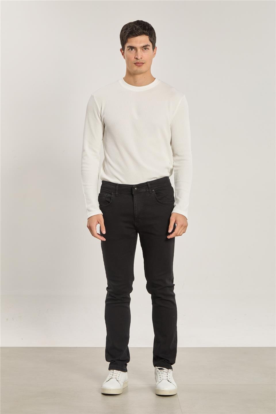 Regular fit jean pantolon-BOLERO-5048 - Siyah