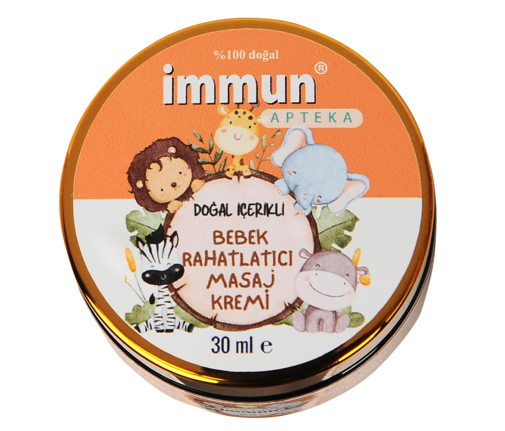 İMMUN APTEKA BEBEK RAHATLATICI KREMİ