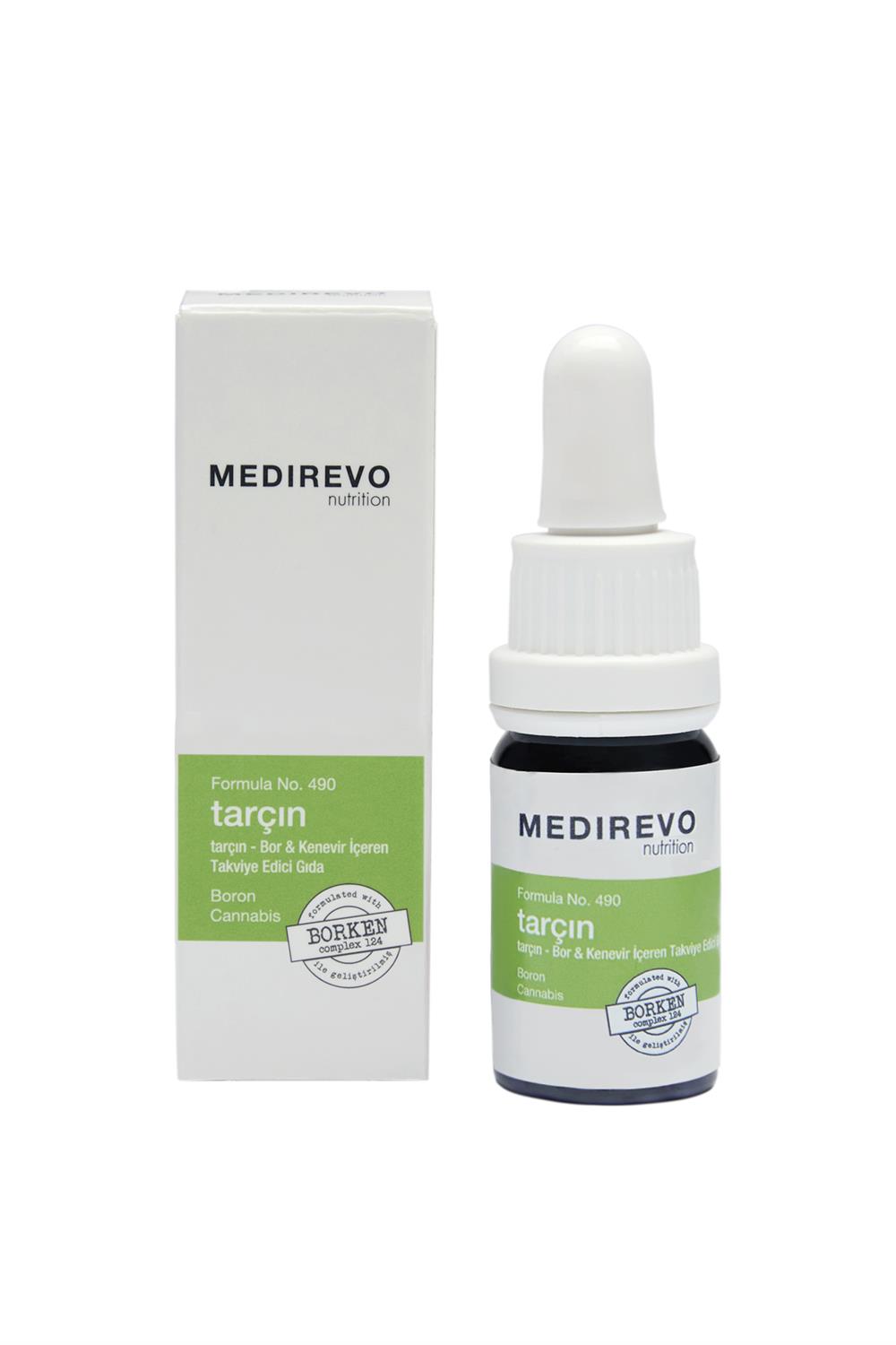 MEDIREVO -  Formula No.490 - Tarçın - Bor & Kenevir İçeren Takviye Edici Gıda
