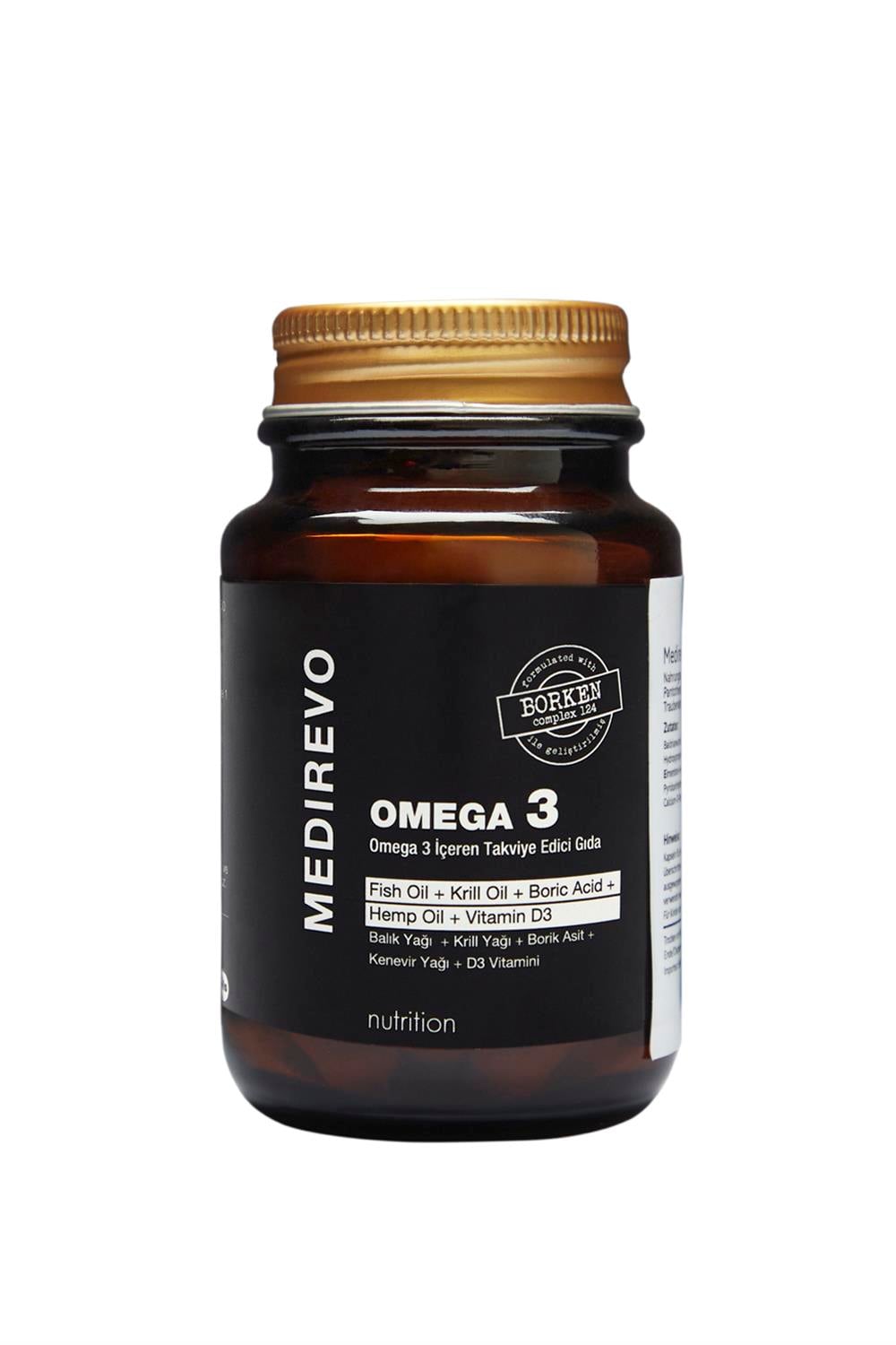 MEDIREVO -  Omega 3 Diyet Takviyesi