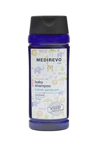 MEDIREVO -  Formula No.285 - Kenevir Tohumu Yağı, Gliserinli Bebek Saç ve Vücut Şampuanı