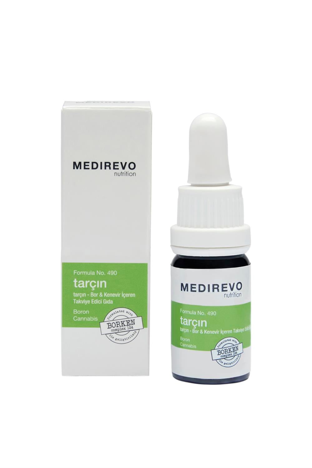 MEDIREVO -  Formula No.490 - Tarçın - Bor & Kenevir İçeren Takviye Edici Gıda