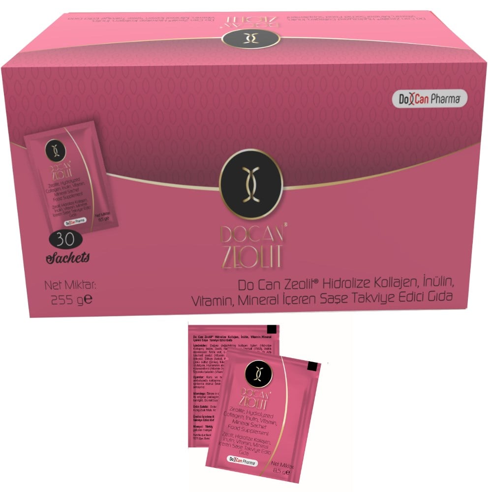 Oral Zeolite Powder with Collagens and Mineral Multivitamins