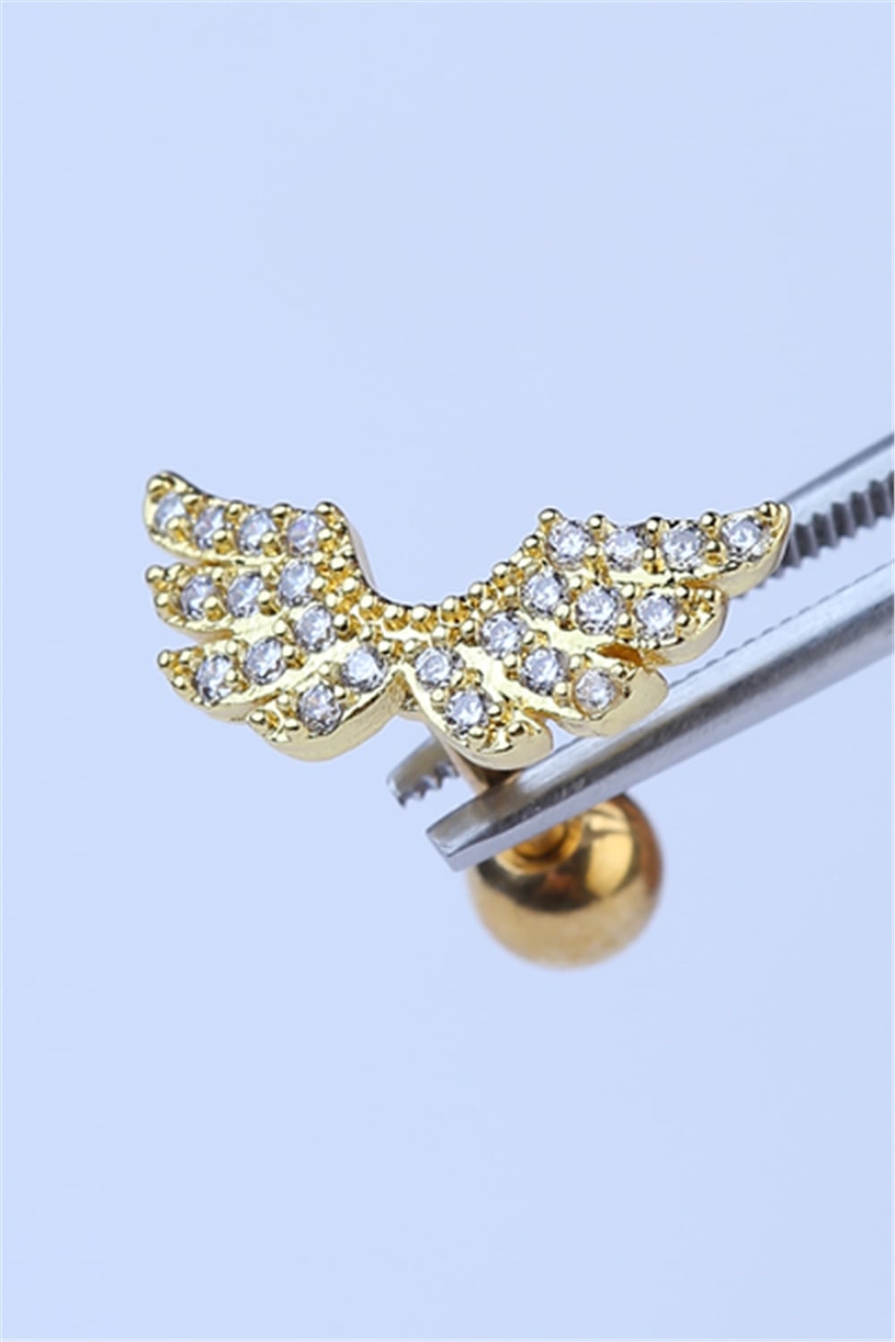 Angel Wing Gold Piercing