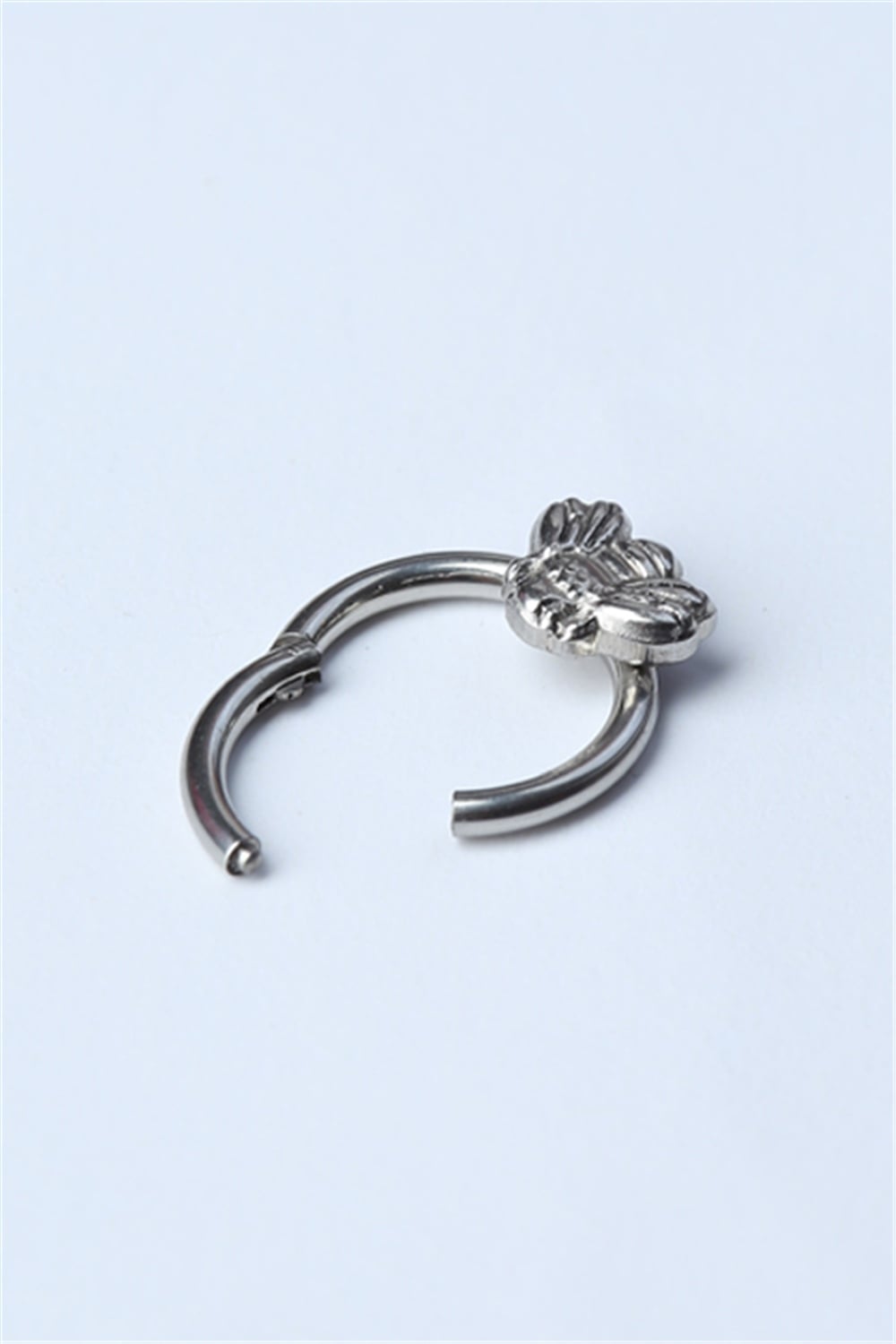 Arı Gizli Kilit Halka Silver Piercing