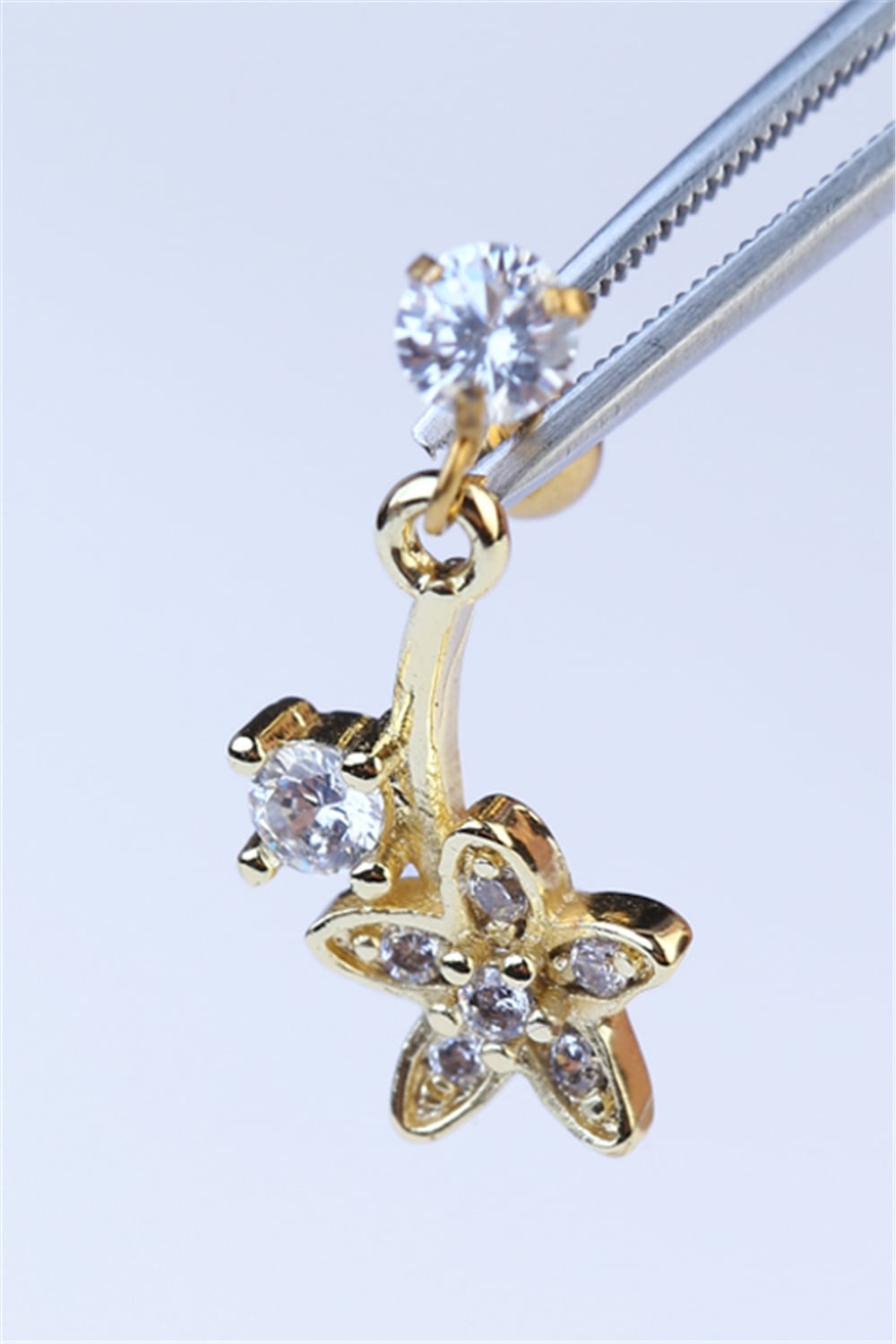 Avize Çiçek Gold Piercing