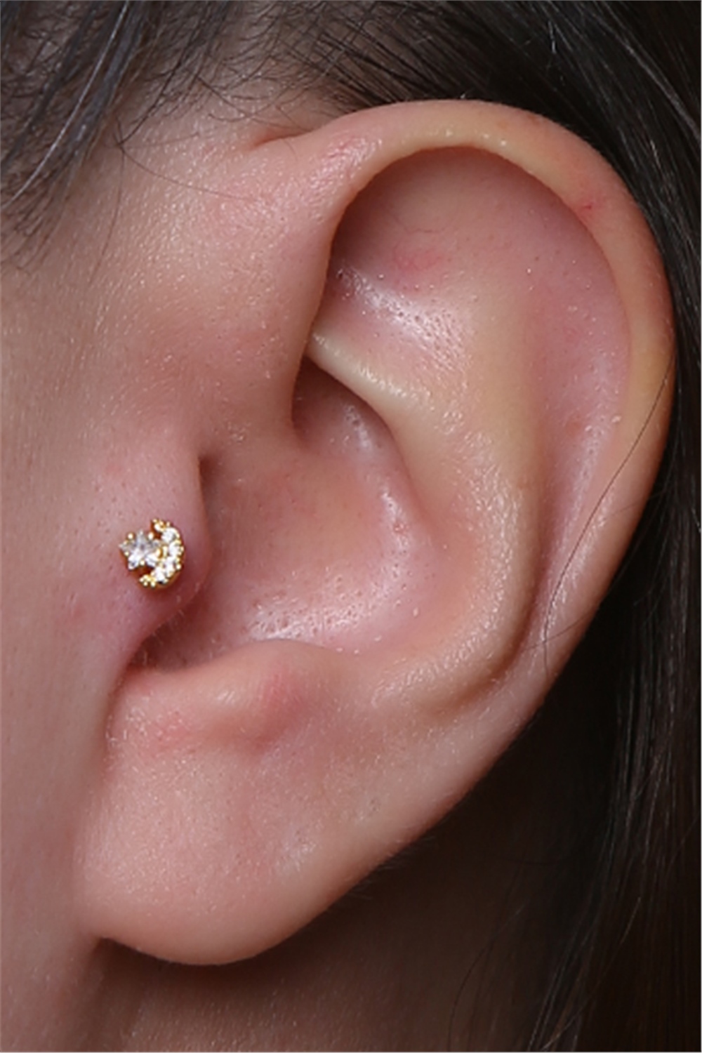 Ay Yıldız Gold Piercing