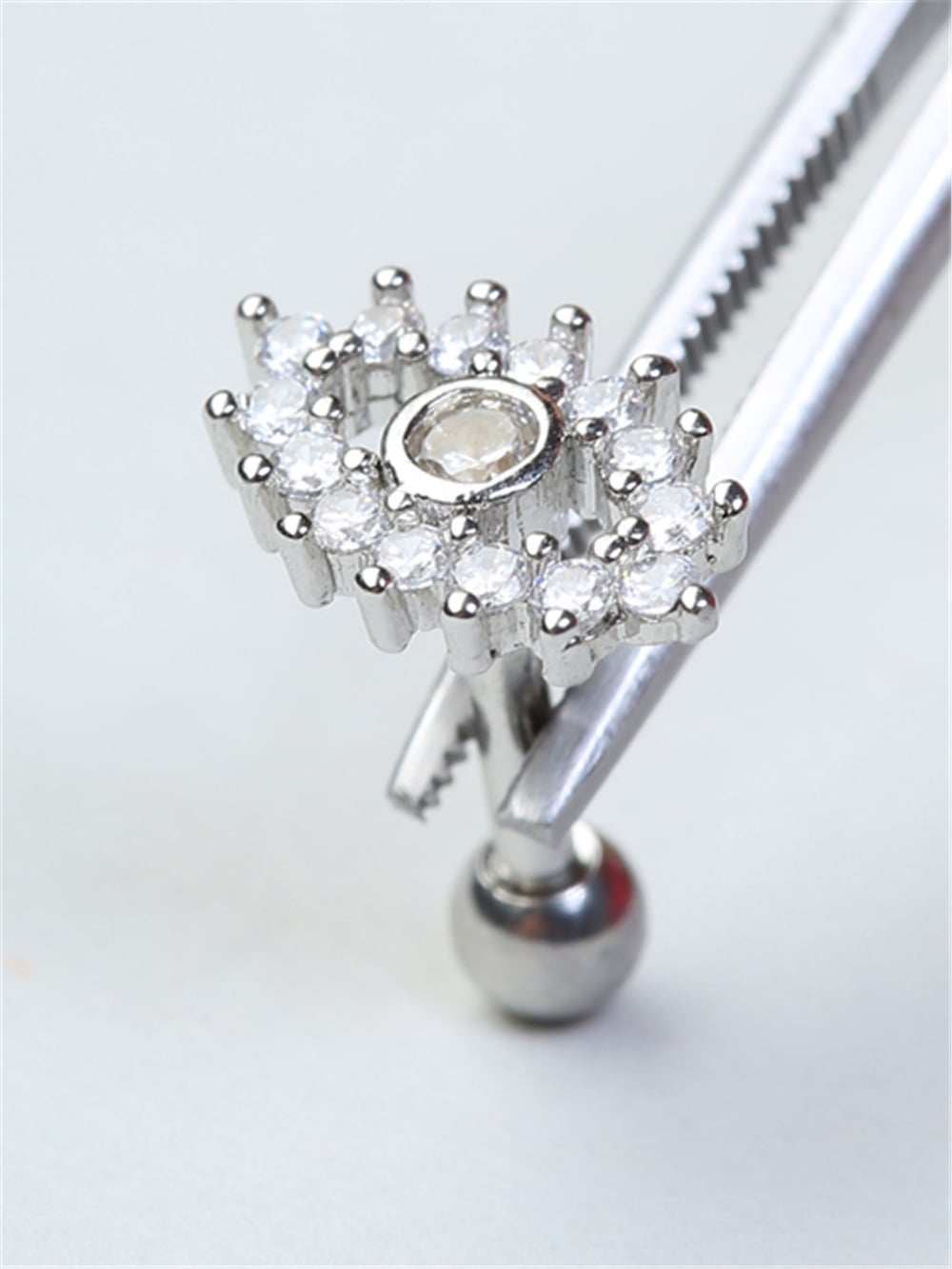 Devil Eye Model Silver Piercing