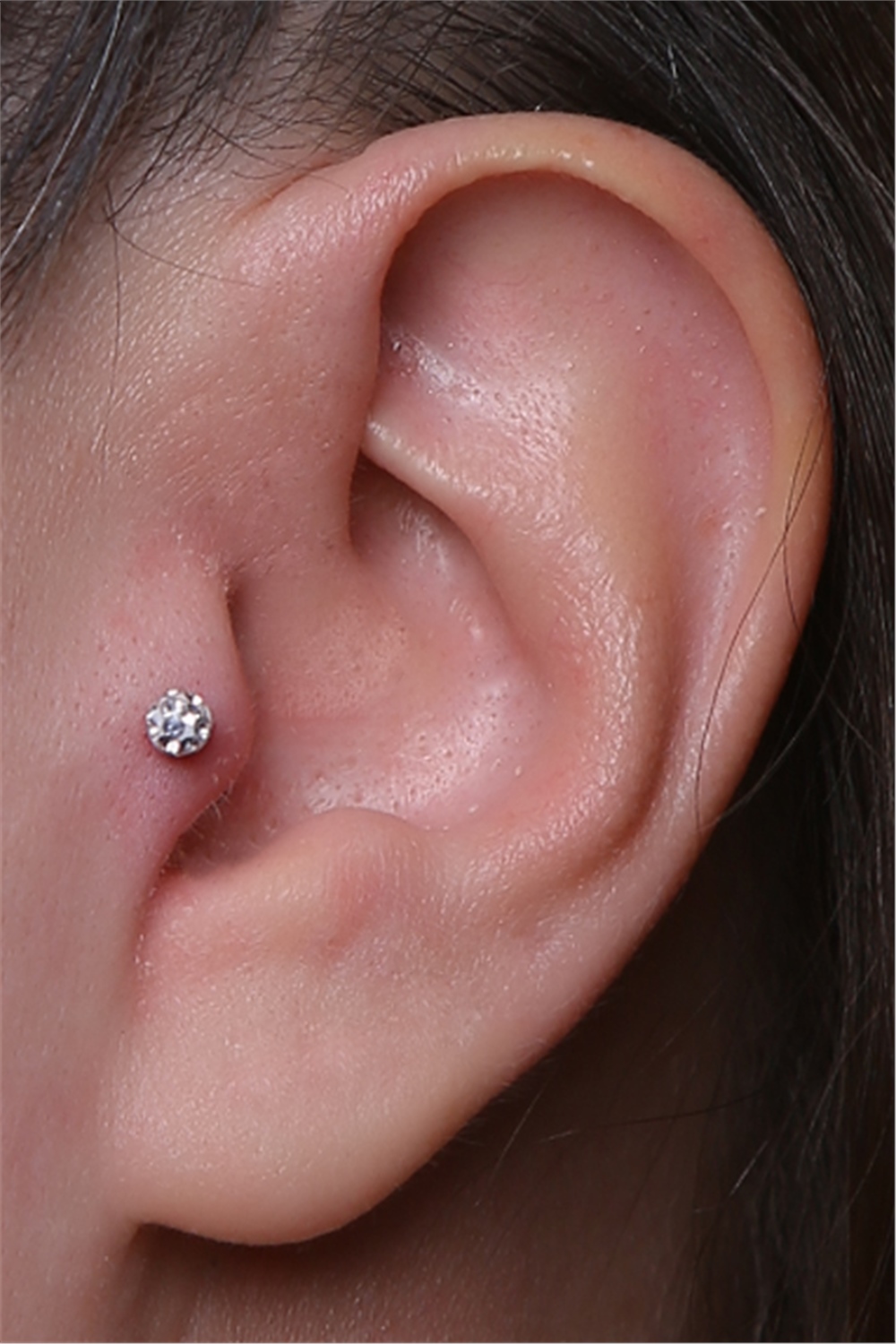 Disco Labret Silver Piercing