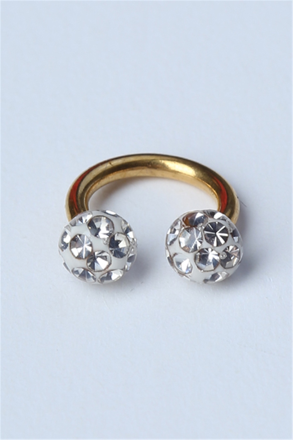 Disco Yarımay Gold Piercing