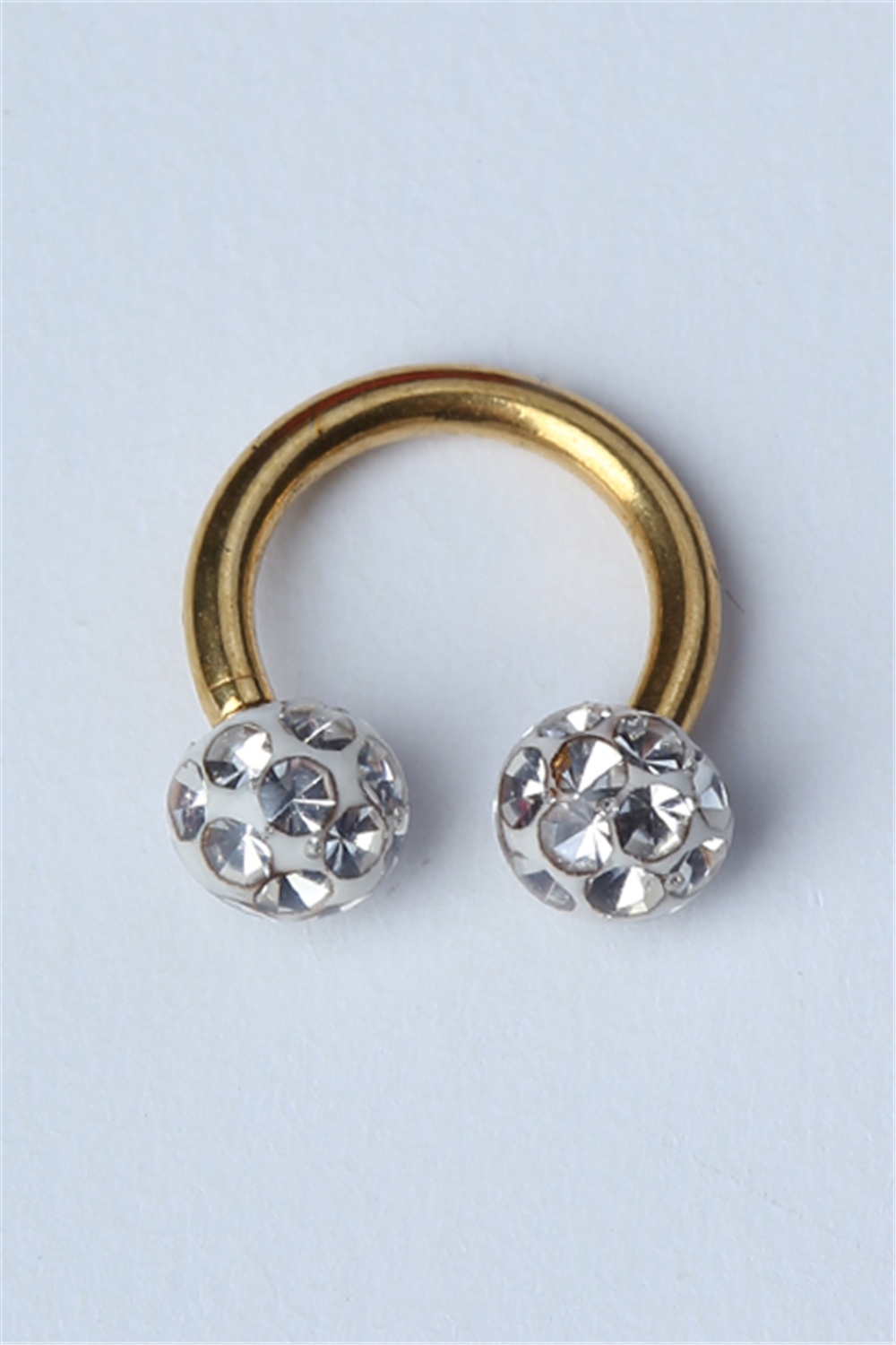 Disco Yarımay Gold Piercing