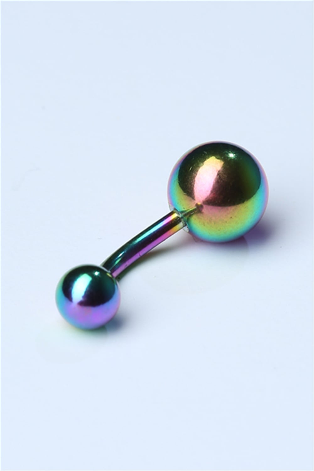 Düz Göbek Hologram Piercing