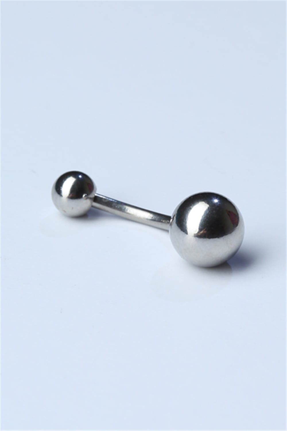 Düz Göbek Silver Piercing