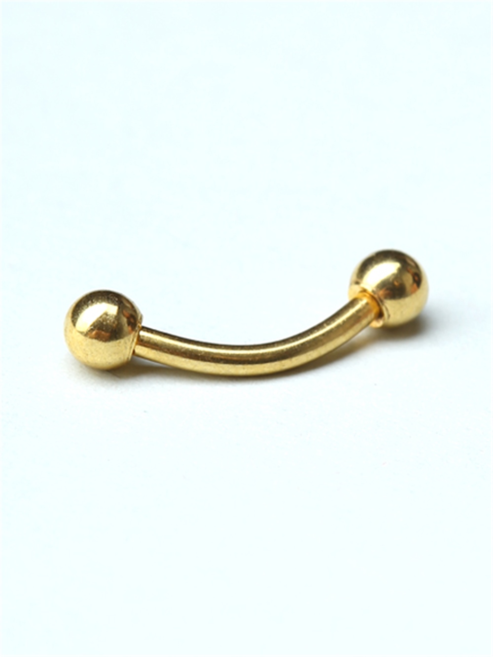 Düz Kaş & Rook Gold Piercing