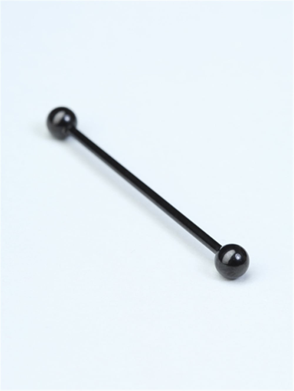 Düz Köprü Siyah Piercing
